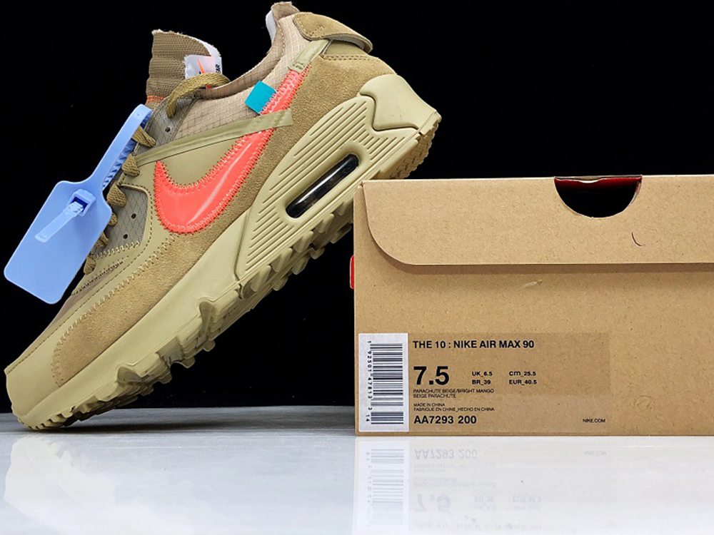 Off-White x Air Max 90 Desert Ore