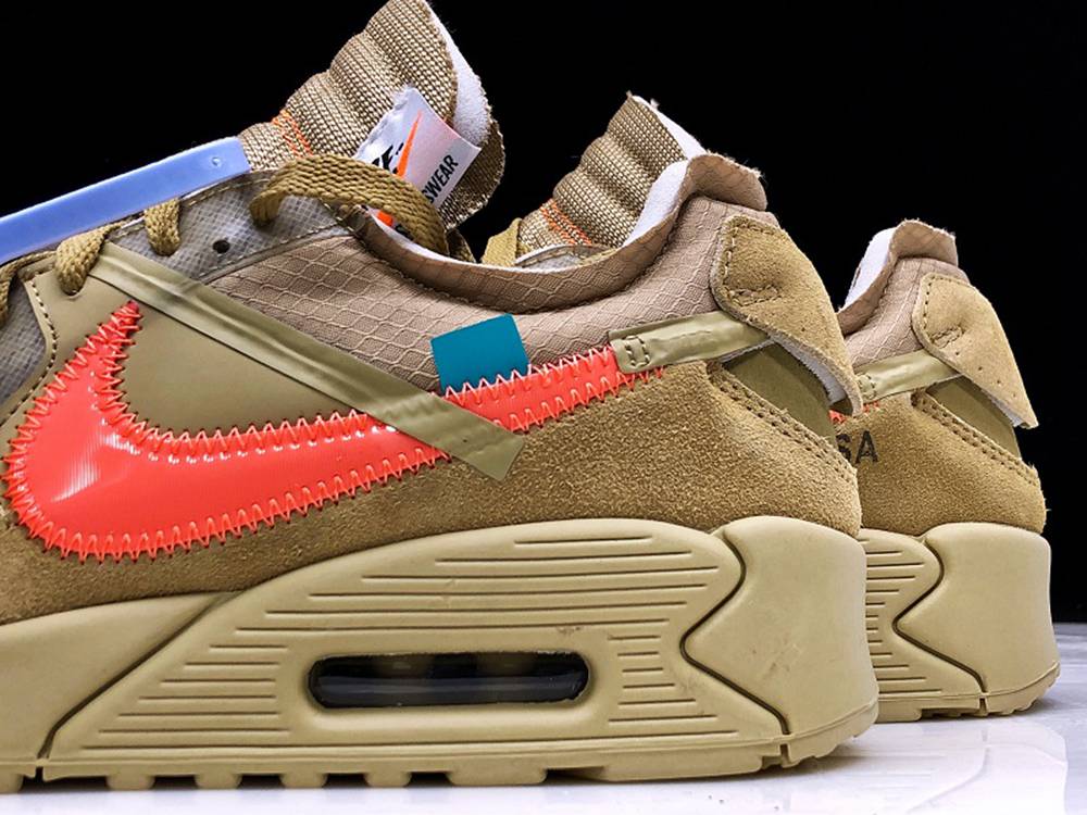 Off-White x Air Max 90 Desert Ore