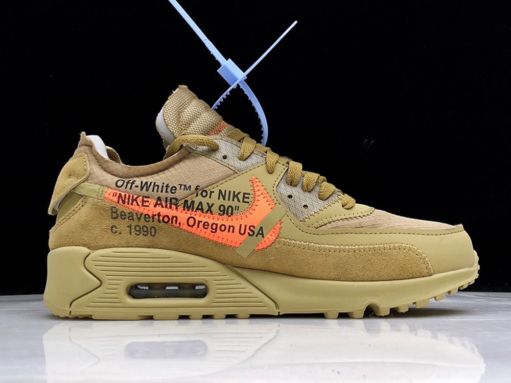 Off-White x Air Max 90 Desert Ore