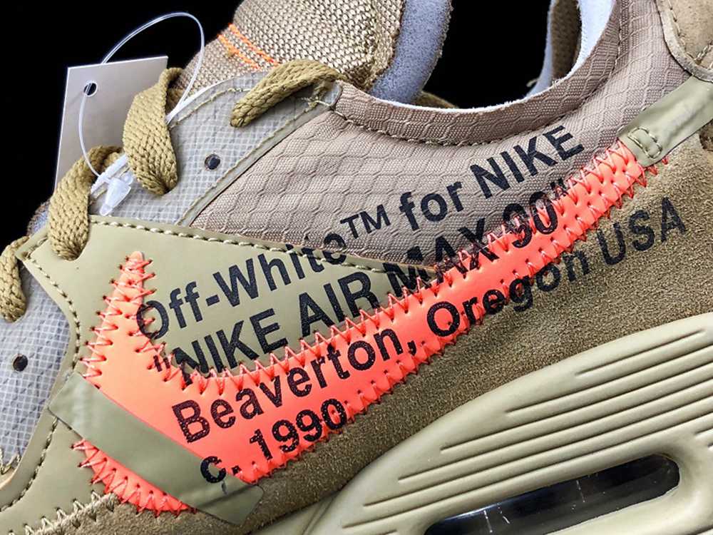 Off-White x Air Max 90 Desert Ore