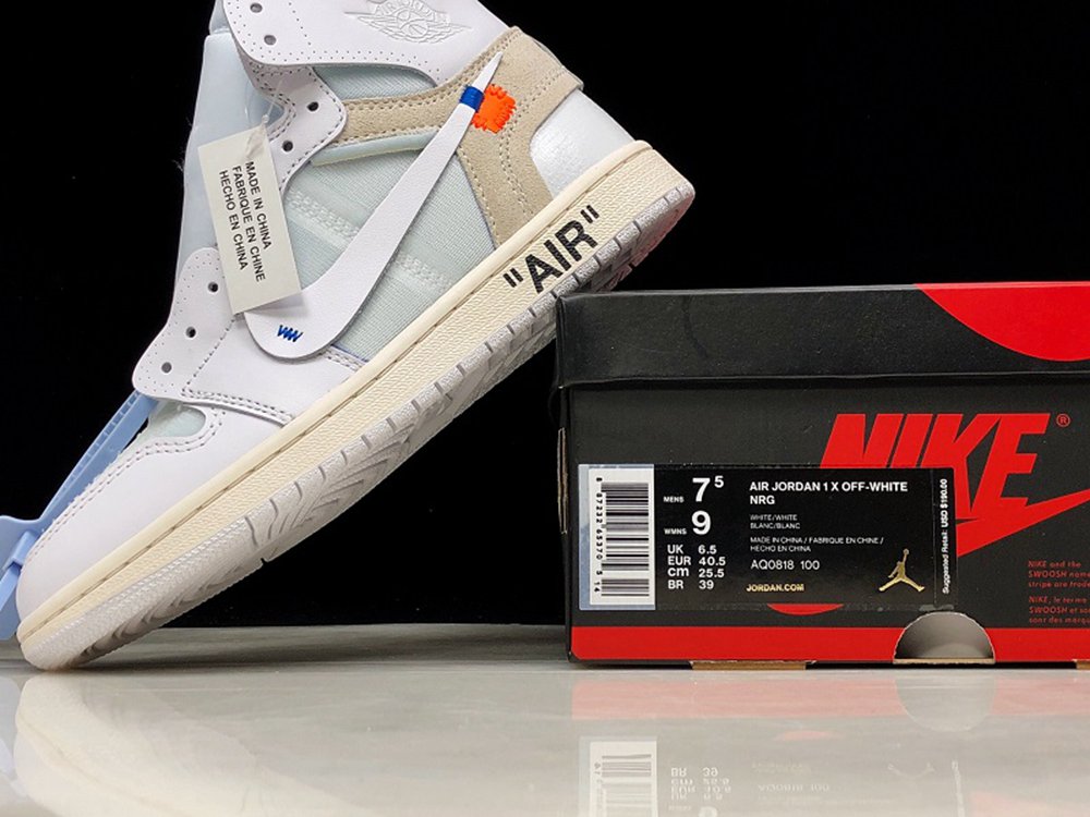 Off-White x Air Jordan 1 Retro High OG White 2018