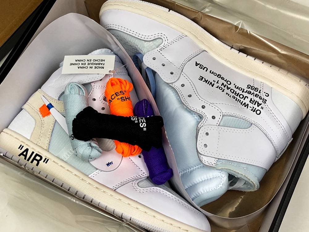 Off-White x Air Jordan 1 Retro High OG White 2018