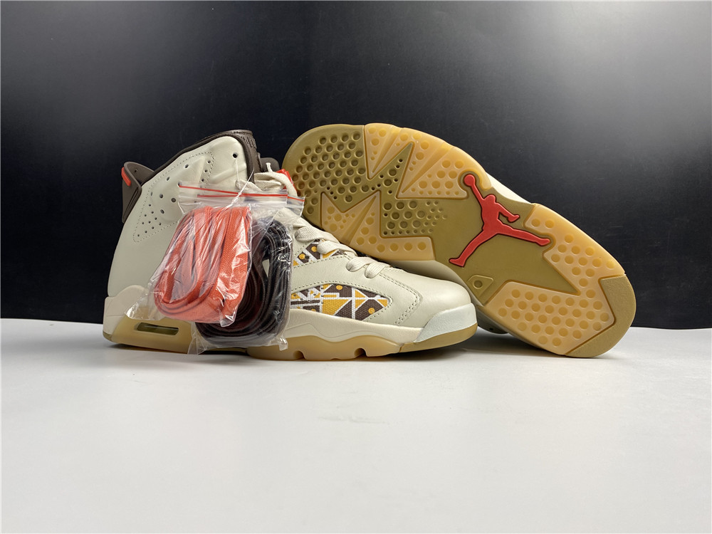 Air Jordan 6 Retro 'Quai 54 - Sail Gum'