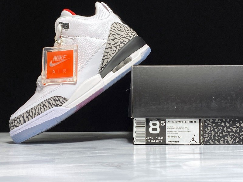 Air Jordan 3 Retro NRG Free Throw Line(923096-101)