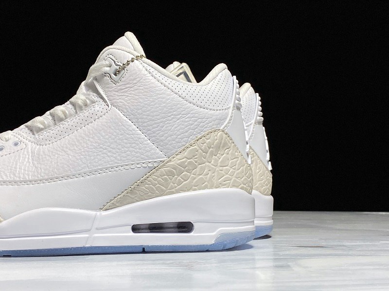 Air Jordan 3 Retro Triple White(136064-111)