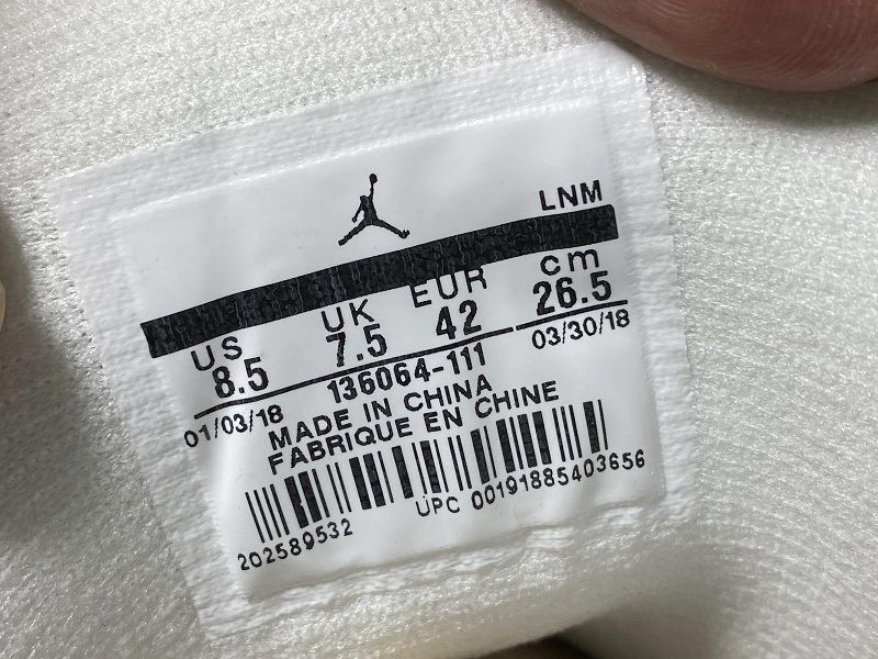 Air Jordan 3 Retro Triple White(136064-111)