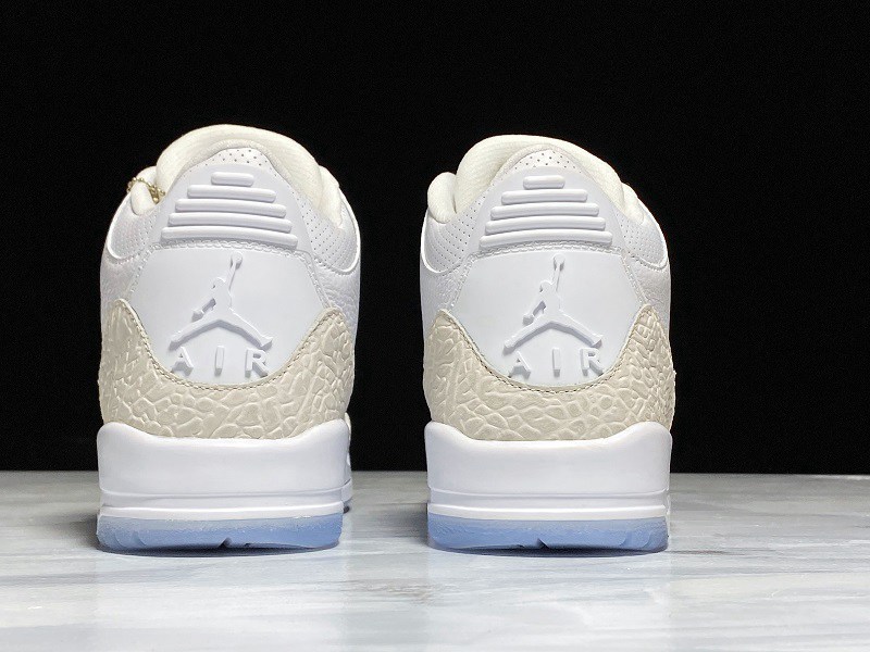 Air Jordan 3 Retro Triple White(136064-111)