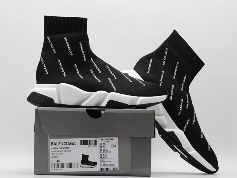 BLG Speed Trainer Mid Logo Print