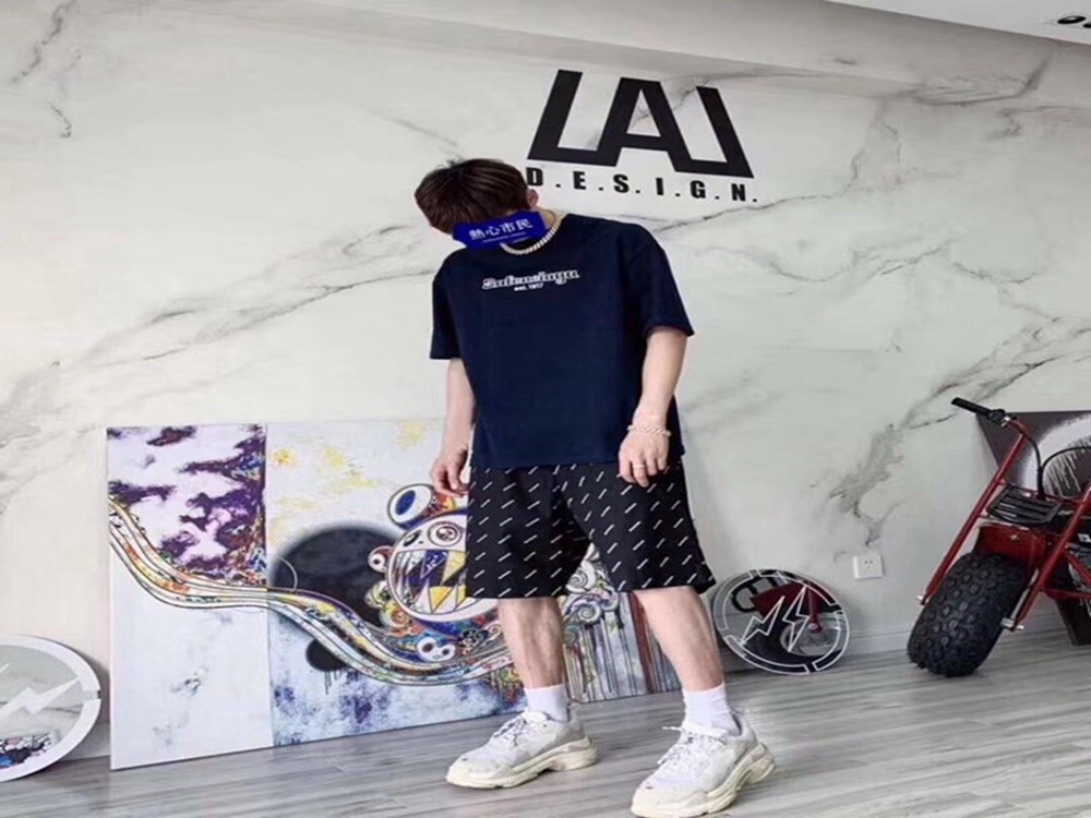 BLCG 20SS Logo Print Shorts