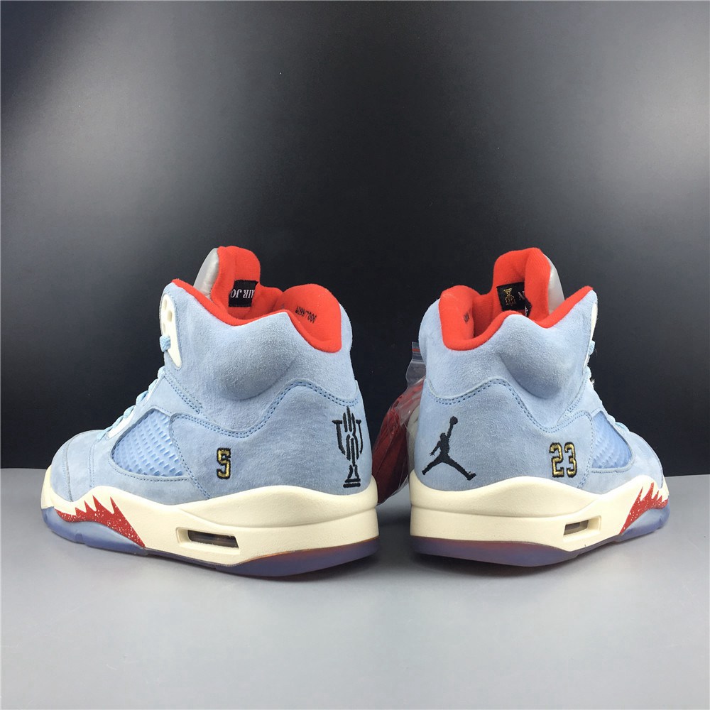 Trophy Room x Air Jordan 5 Ice Blu(CI1899-400)