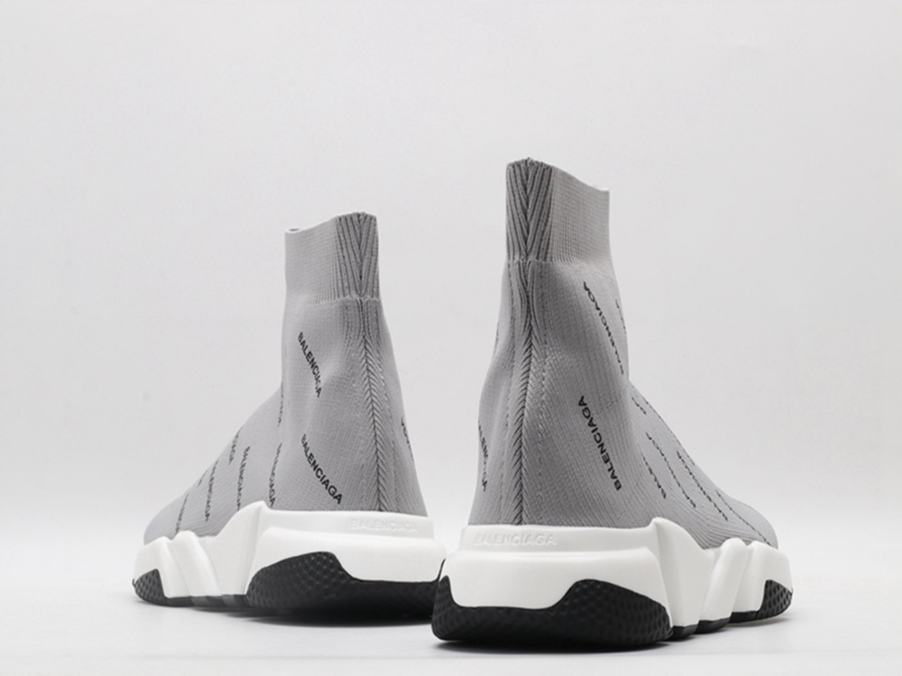 BLG Speed Trainer Mid Logo Print Gray