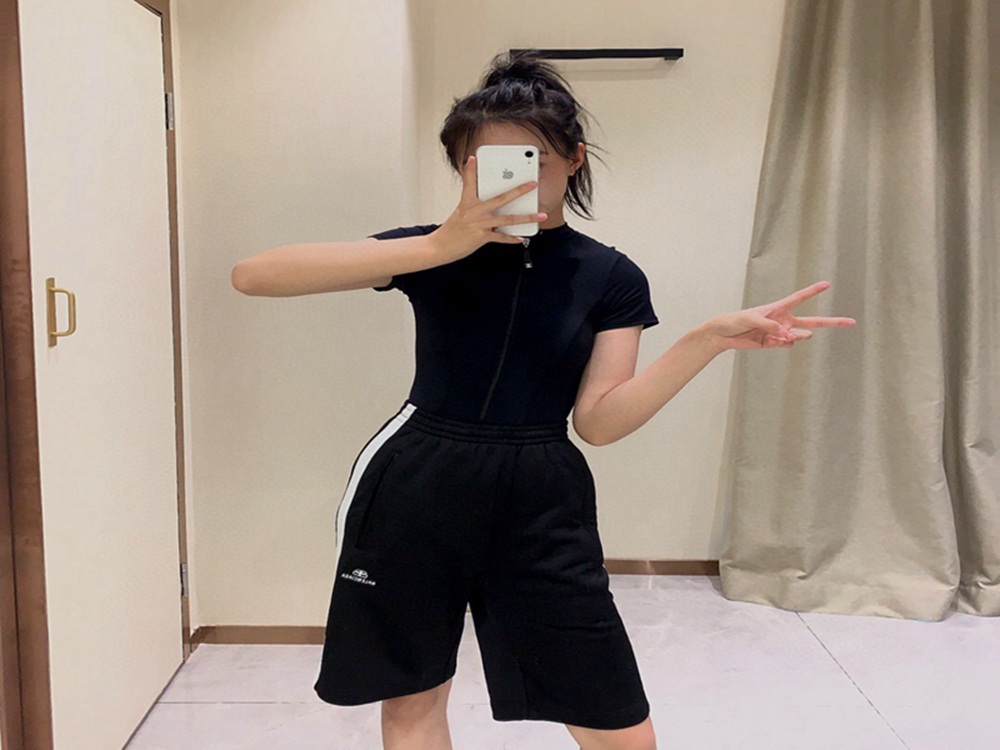 BLCG 20SS Embroidered Logo Shorts