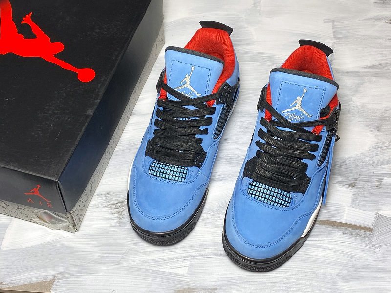 Travis Scott x Air Jordan 4 Retro Cactus Jack(308497-406)