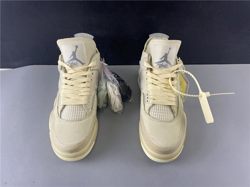 Air Jordan 4 RERO x Off-White OW(AQ9129-100 )
