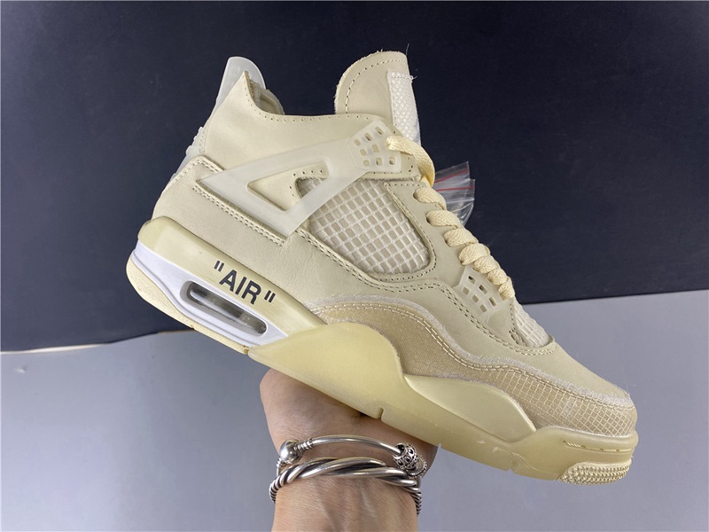 Air Jordan 4 RERO x Off-White OW(AQ9129-100 )