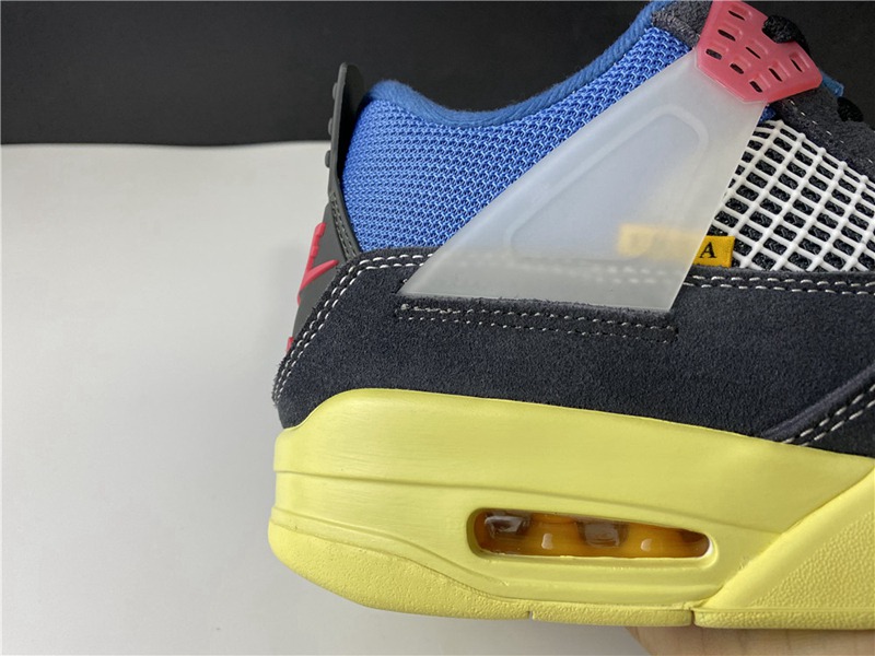 Union LA x Air Jordan 4 Retro Off Noir(DC9533-001)