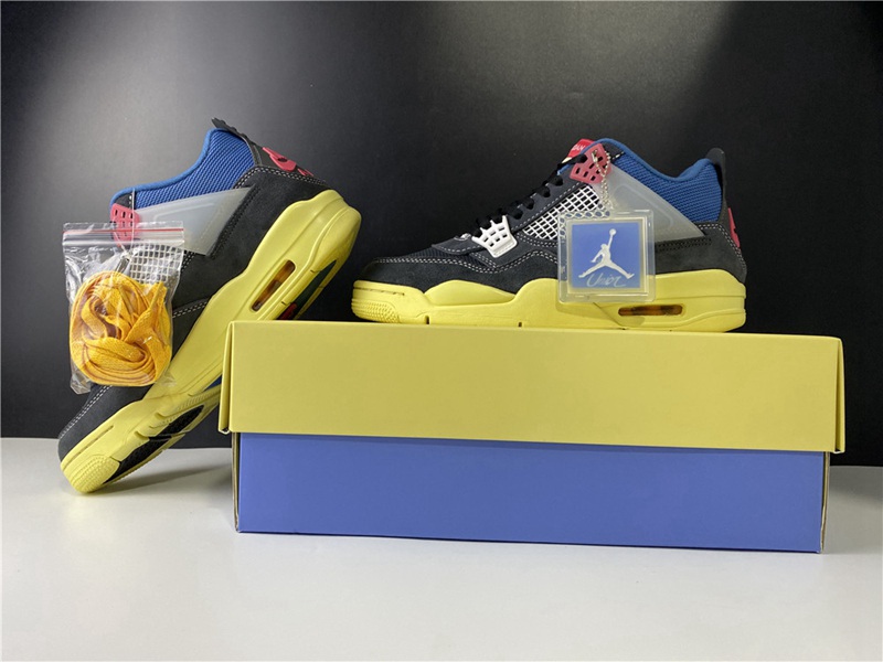 Union LA x Air Jordan 4 Retro Off Noir(DC9533-001)