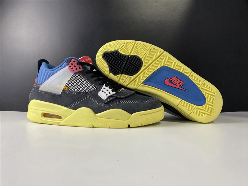 Union LA x Air Jordan 4 Retro Off Noir(DC9533-001)