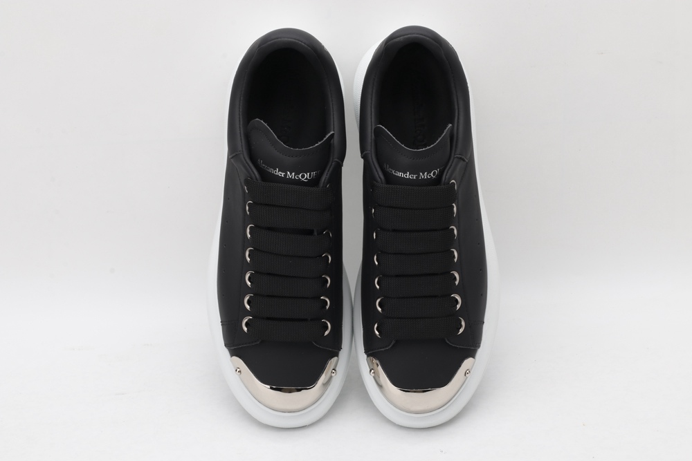 AMQ black oversized sneakers