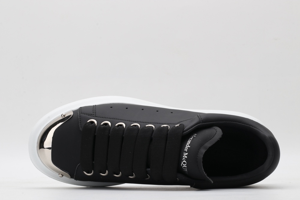 AMQ black oversized sneakers