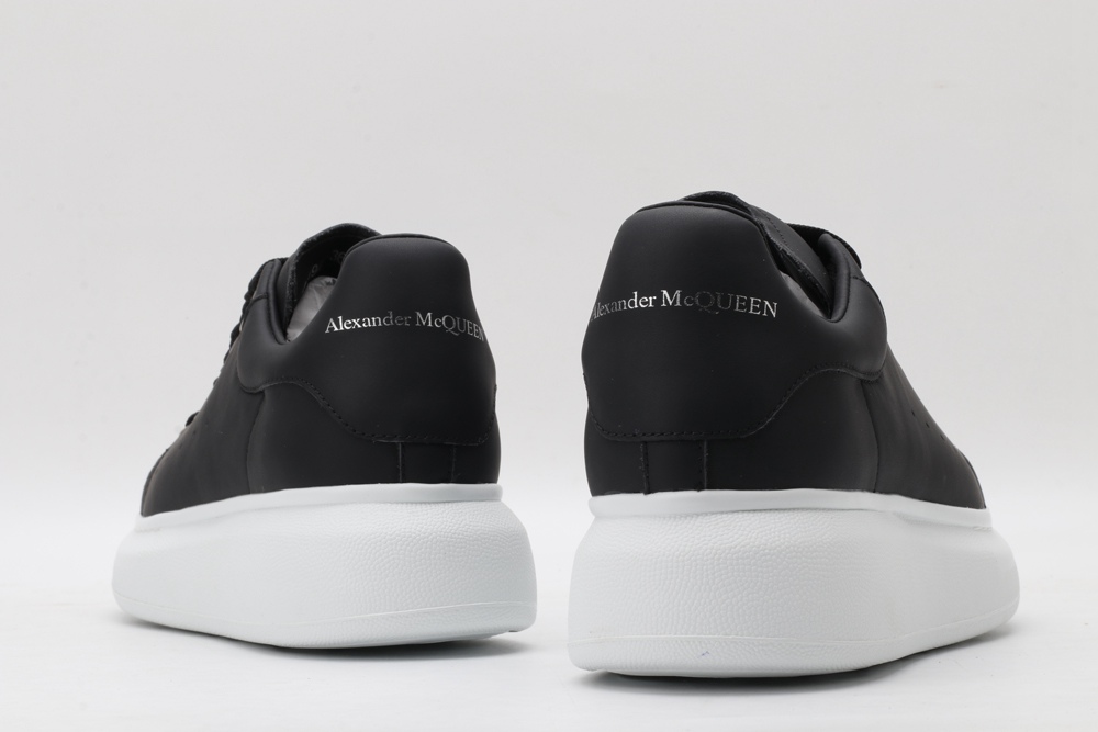 AMQ black oversized sneakers