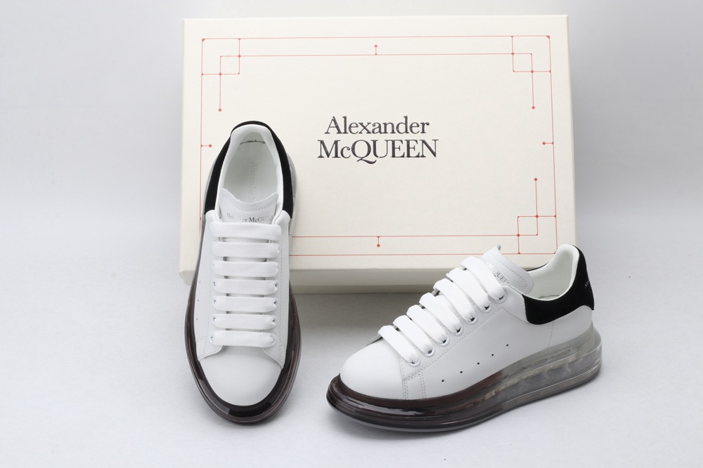 AMQ oversized sneakers with black heel