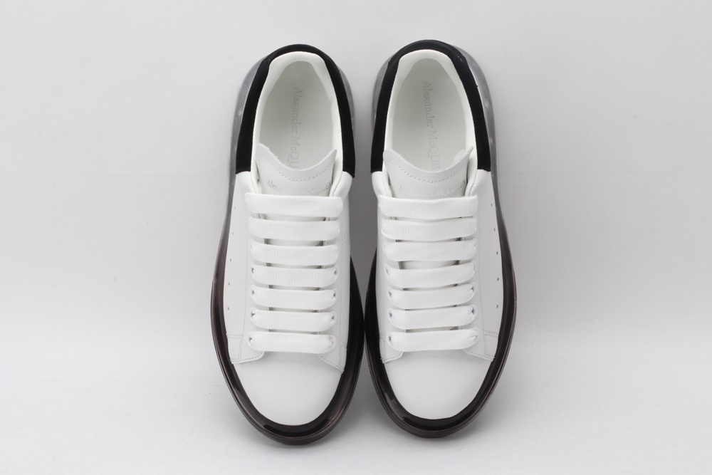 AMQ oversized sneakers with black heel