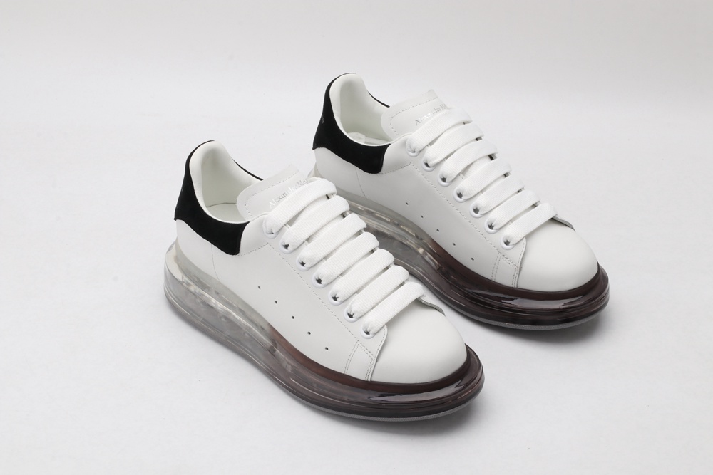 AMQ oversized sneakers with black heel