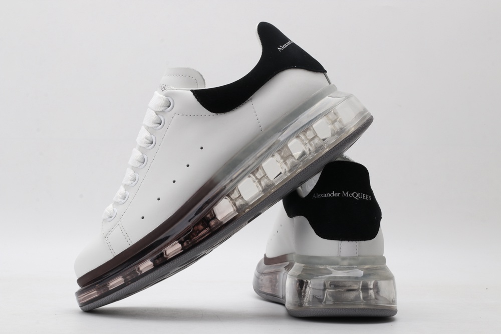 AMQ oversized sneakers with black heel