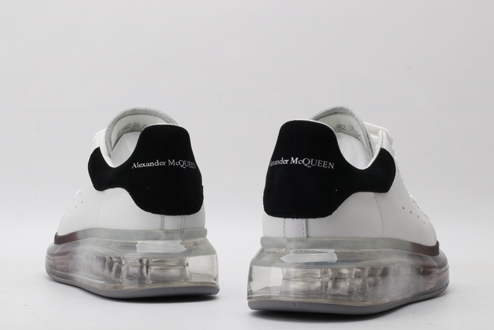 AMQ oversized sneakers with black heel