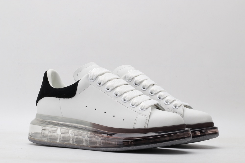 AMQ oversized sneakers with black heel