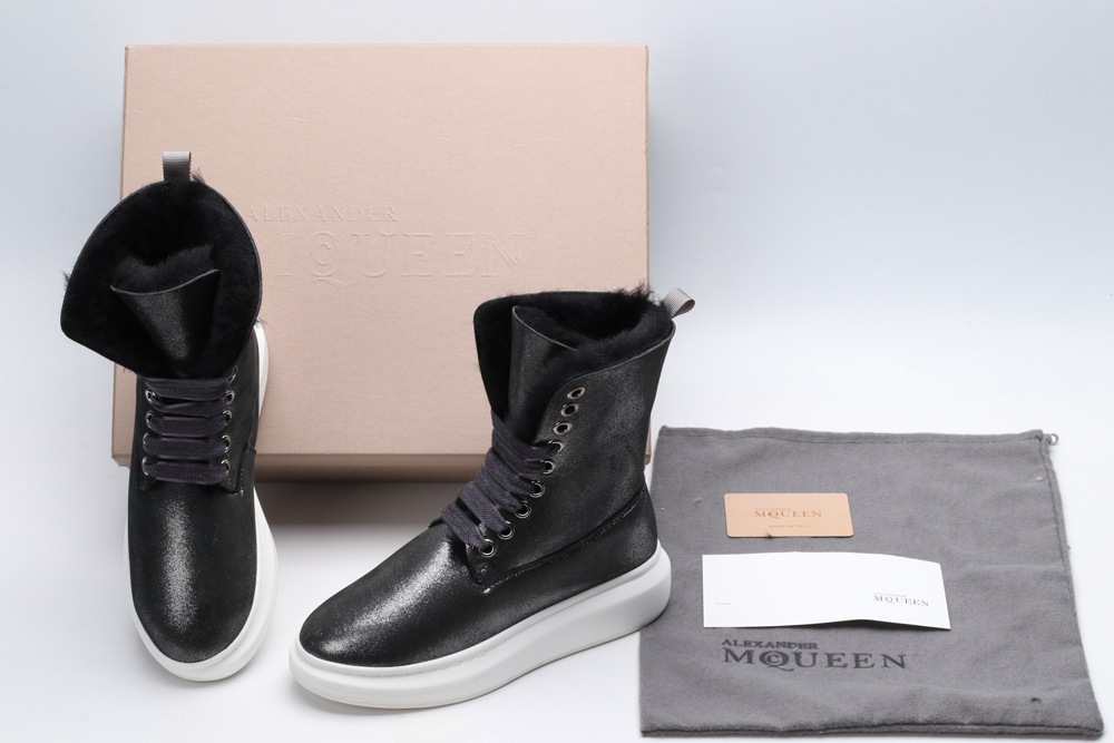 AMQ winter boots-black