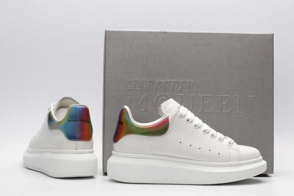 AMQ low-top sneakers-Leather/Rubber