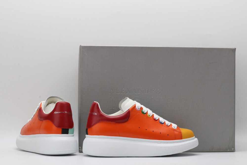 AMQ Leather Sneakers