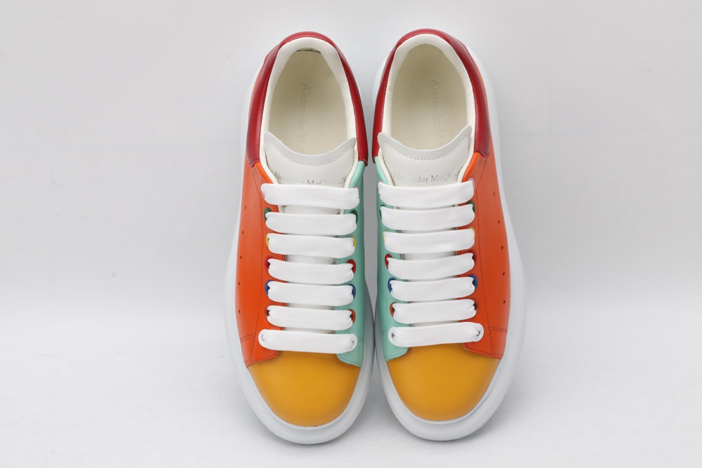 AMQ Leather Sneakers