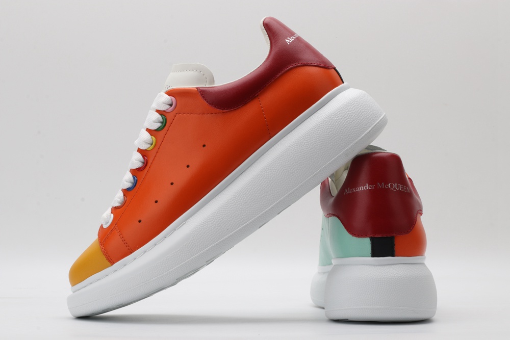 AMQ Leather Sneakers