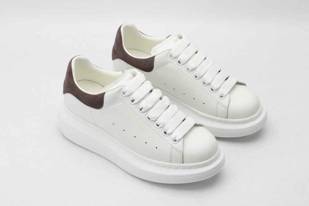 AMQ oversized sneakers with cafe heels