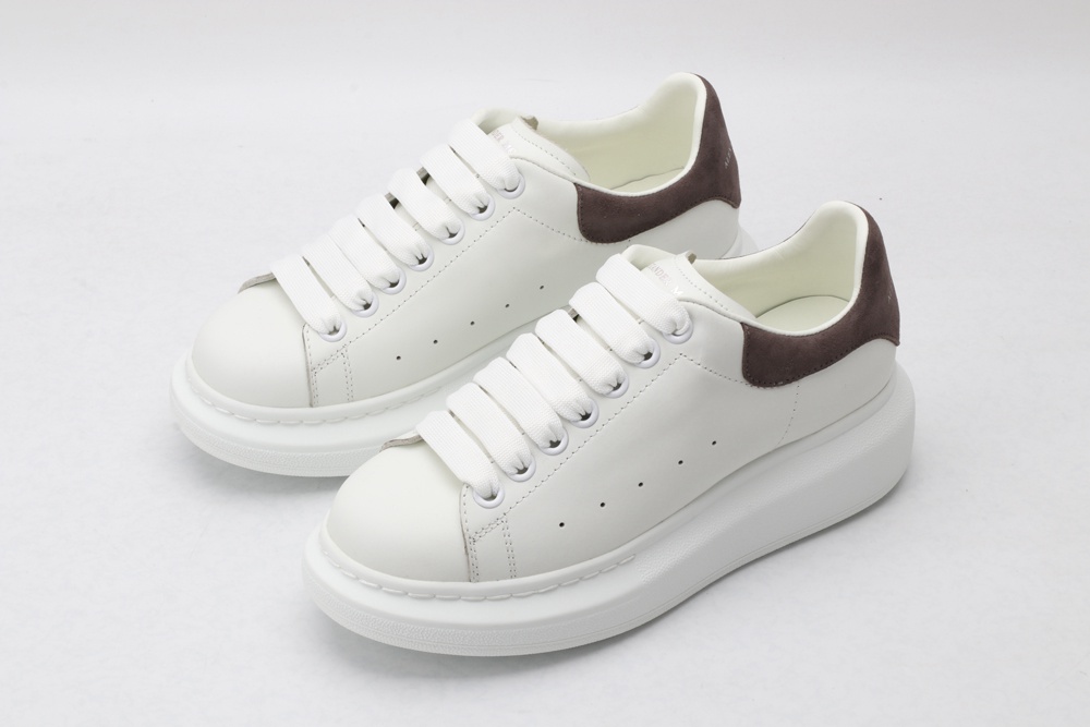 AMQ oversized sneakers with cafe heels