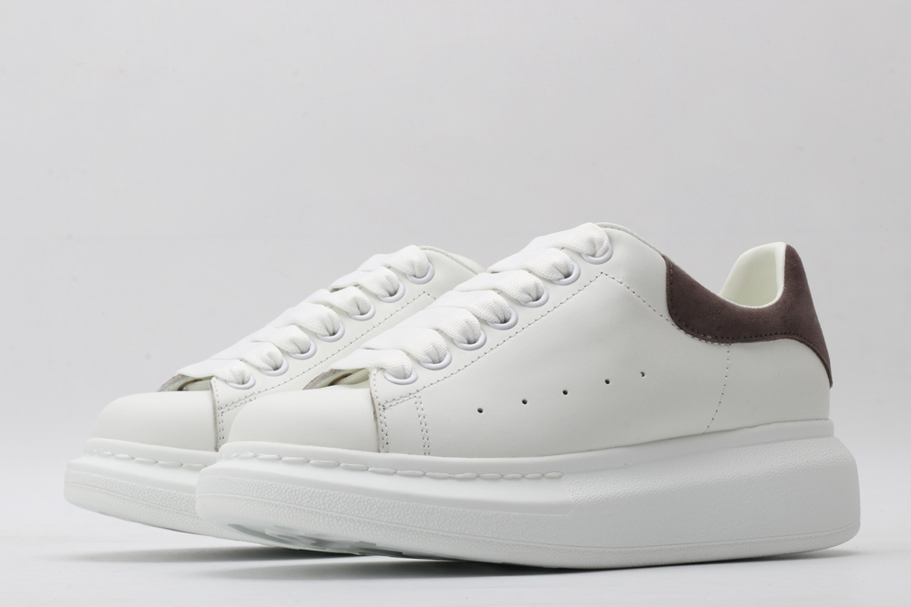 AMQ oversized sneakers with cafe heels