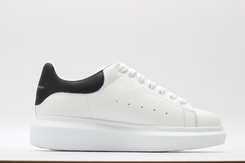 AMQ White oversized sole sneakers