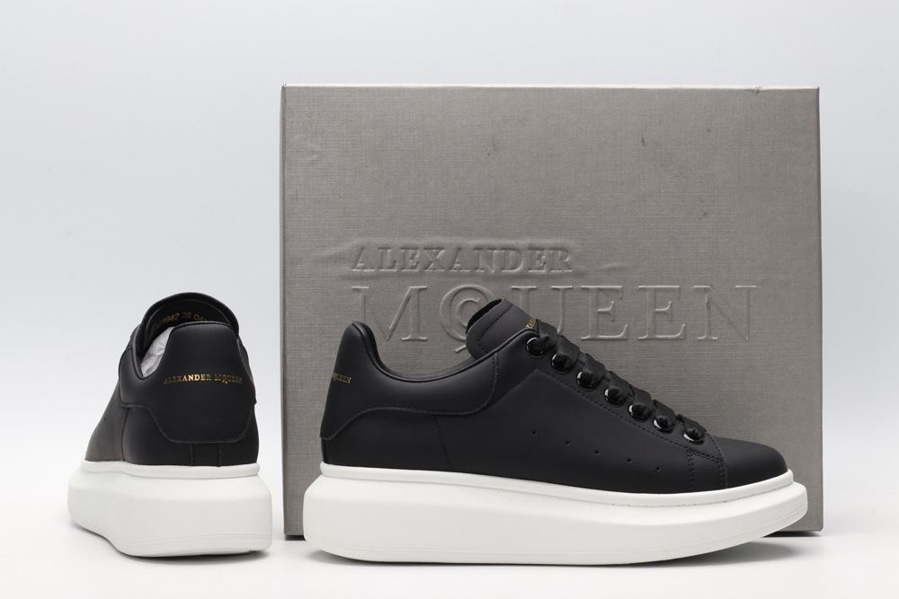 AMQ Black oversized sneakers