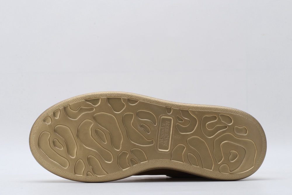 AMQ Gold oversized sneakers