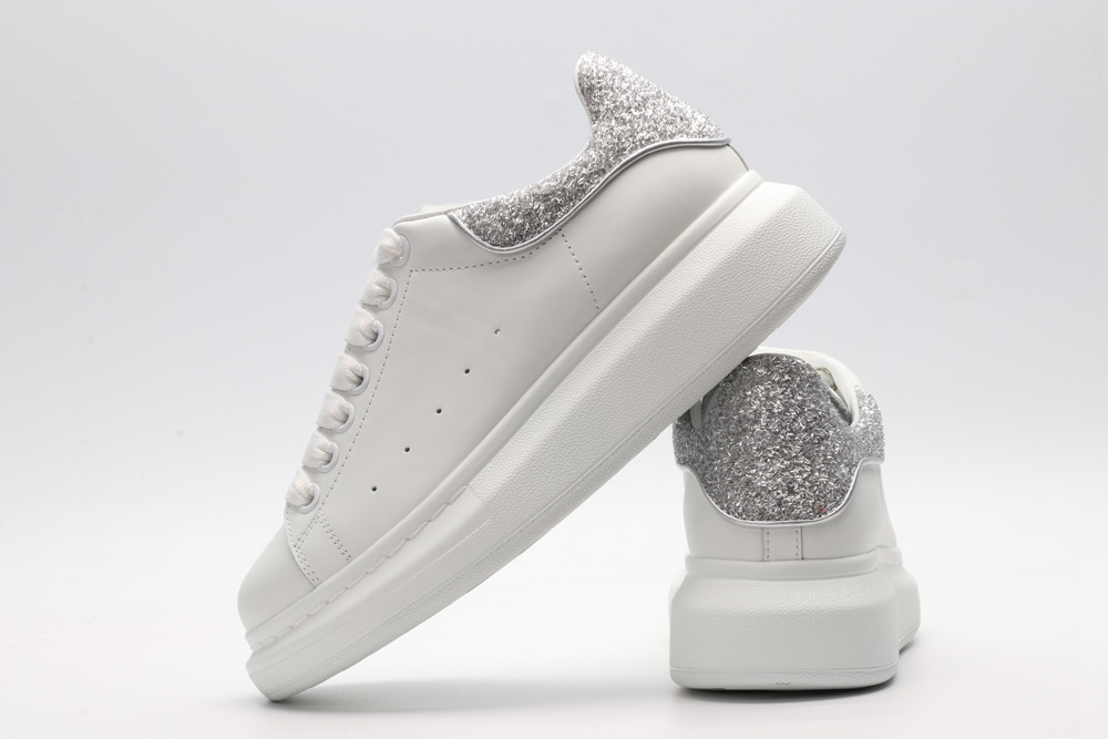 AMQ White & SiL*Ver Tiny Dancer Oversized Sneakers