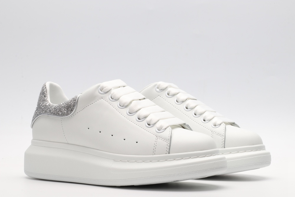AMQ White & SiL*Ver Tiny Dancer Oversized Sneakers