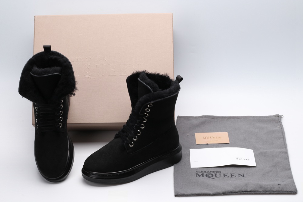 AMQ winter boots-black