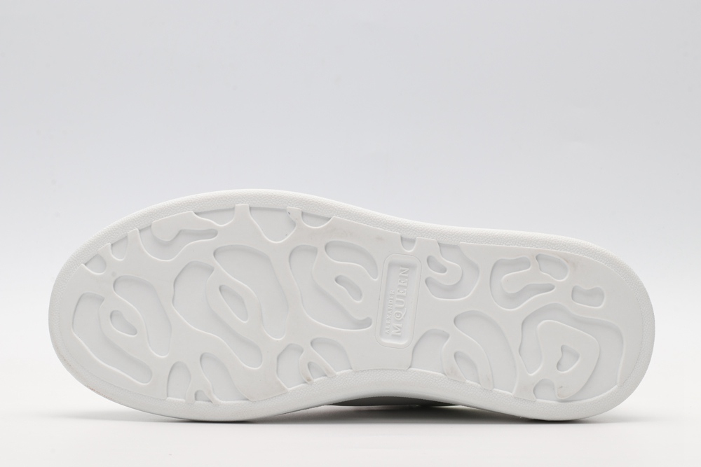 AMQ Oversized Leather Sneakers