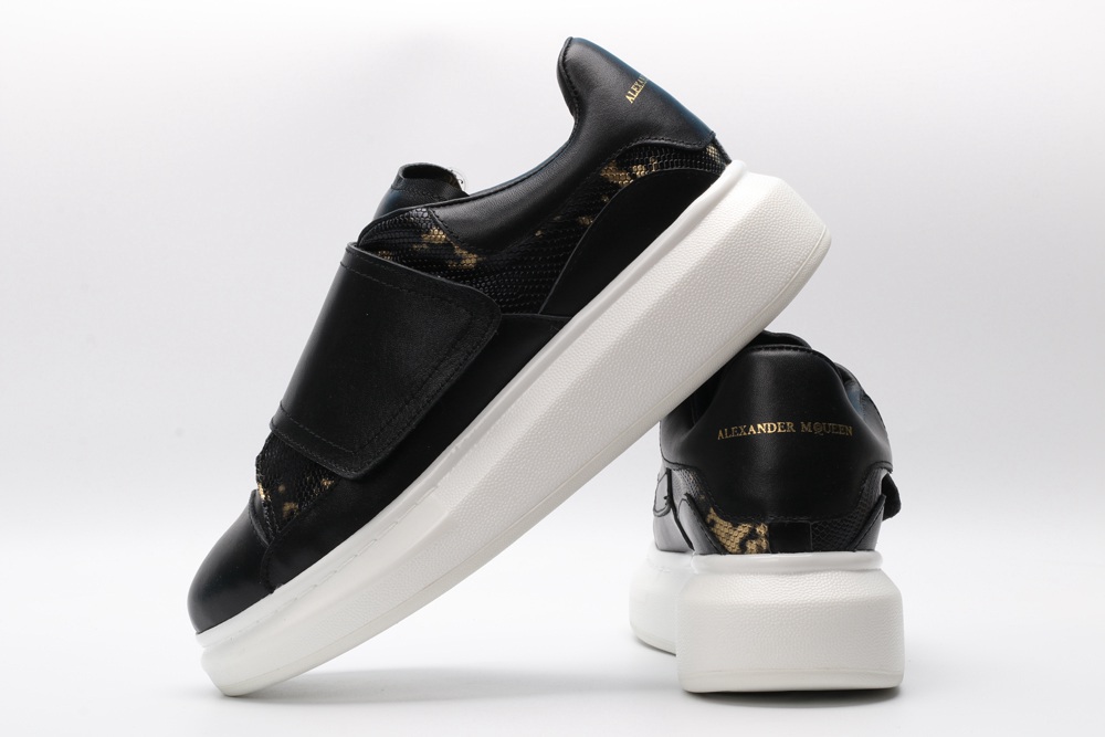 AMQ oversized sneakers black