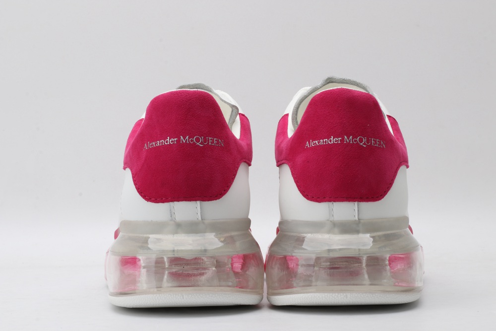 AMQ white & red oversized sneakers