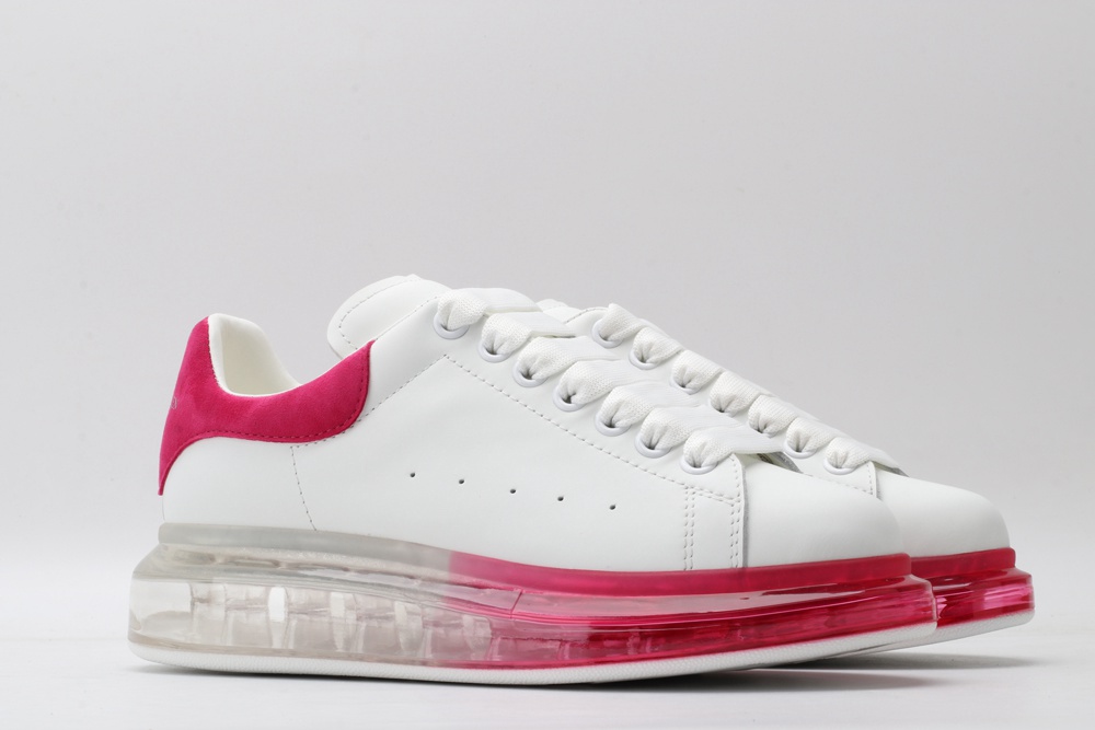 AMQ white & red oversized sneakers