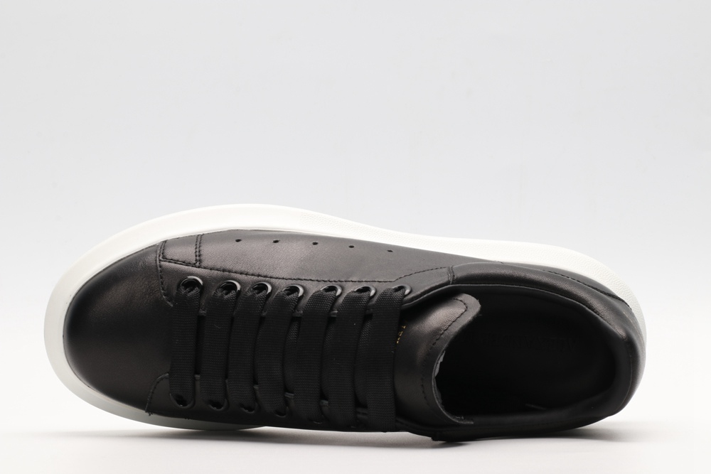 AMQ black oversized sneakers